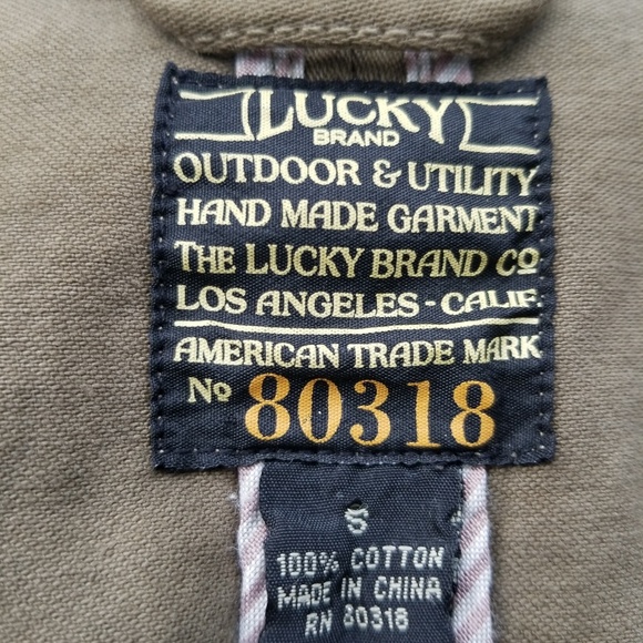 Lucky Brand khaki tan jacket - Picture 8 of 8